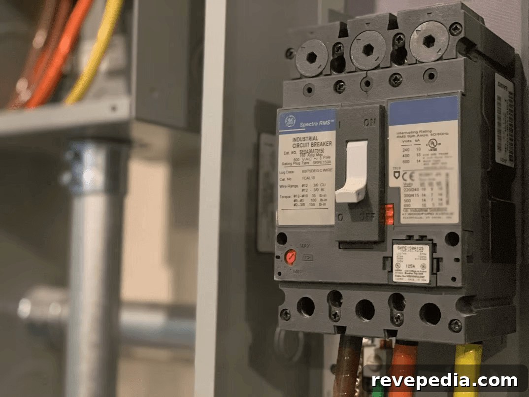 Electrical circuit box with wires
