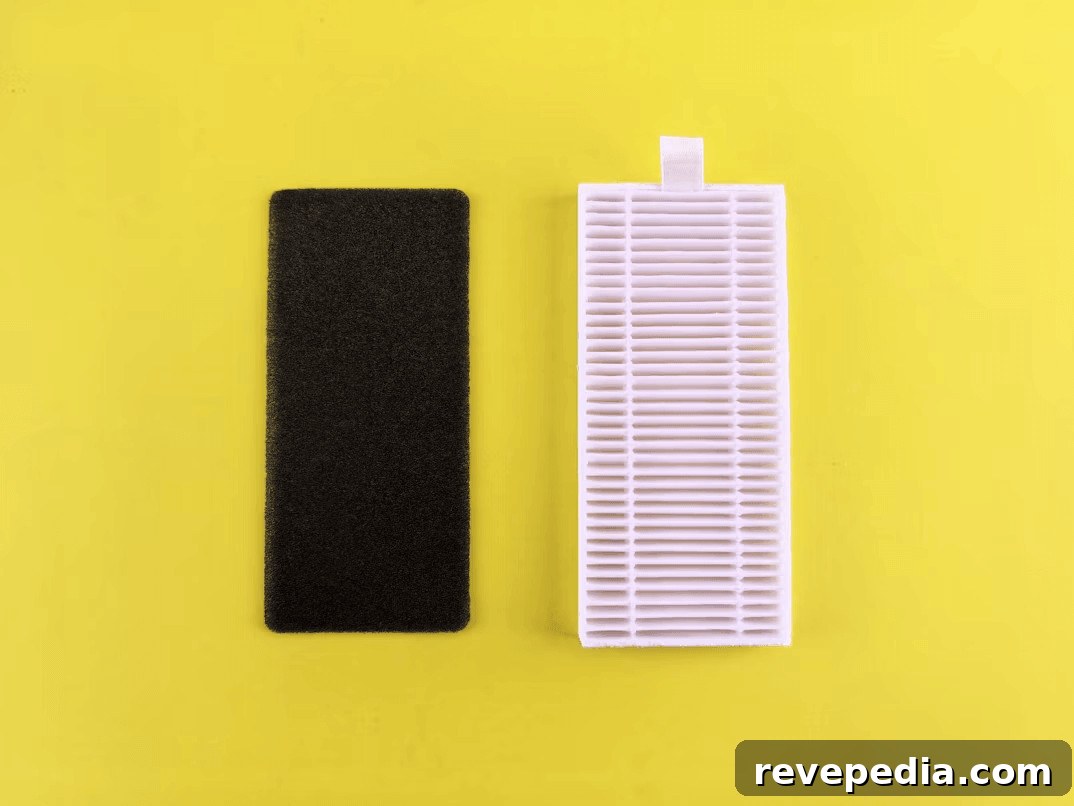 A white comb and a black comb on a yellow